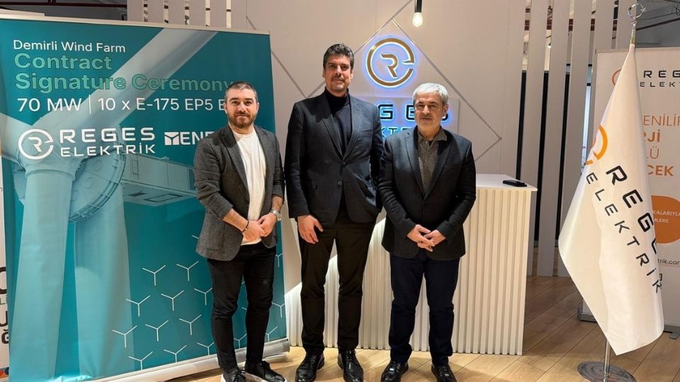 Reges Elektrik, Demirli RES için Enercon ile Anlaştı — Basın Bülteni 2026