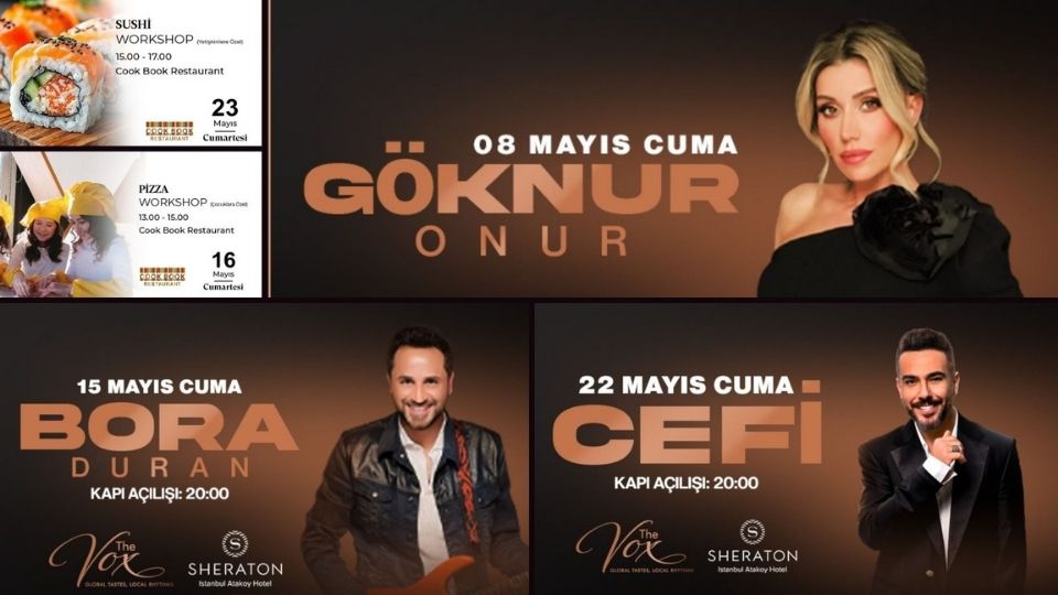 Sheraton İstanbul Ataköy Hotel’den Bahara Özel Lezzet ve Müzik Programı — Basın Bülteni 2026