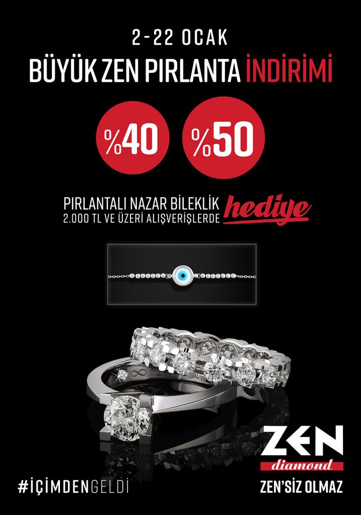 BÜYÜK ZEN PIRLANTA İNDİRİMİ BAŞLADI