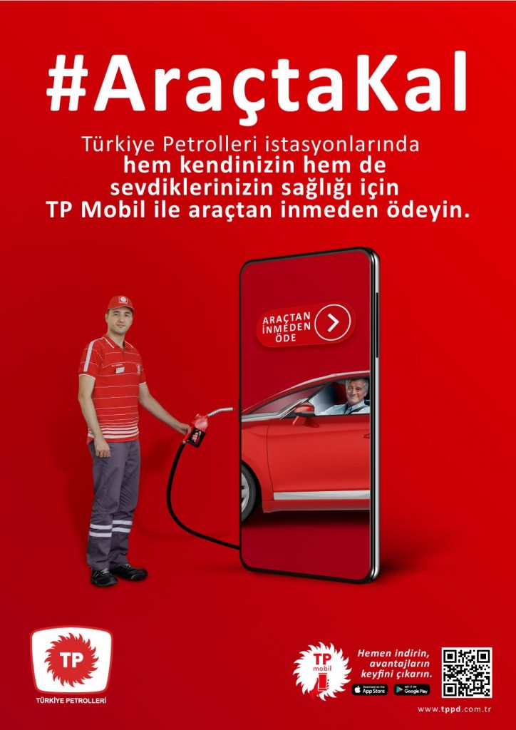 TÜRKİYE PETROLLERİ MÜŞTERİLERİ, PANDEMİDE TP MOBİL İLE ÖDEMEYİ TERCİH ETTİ