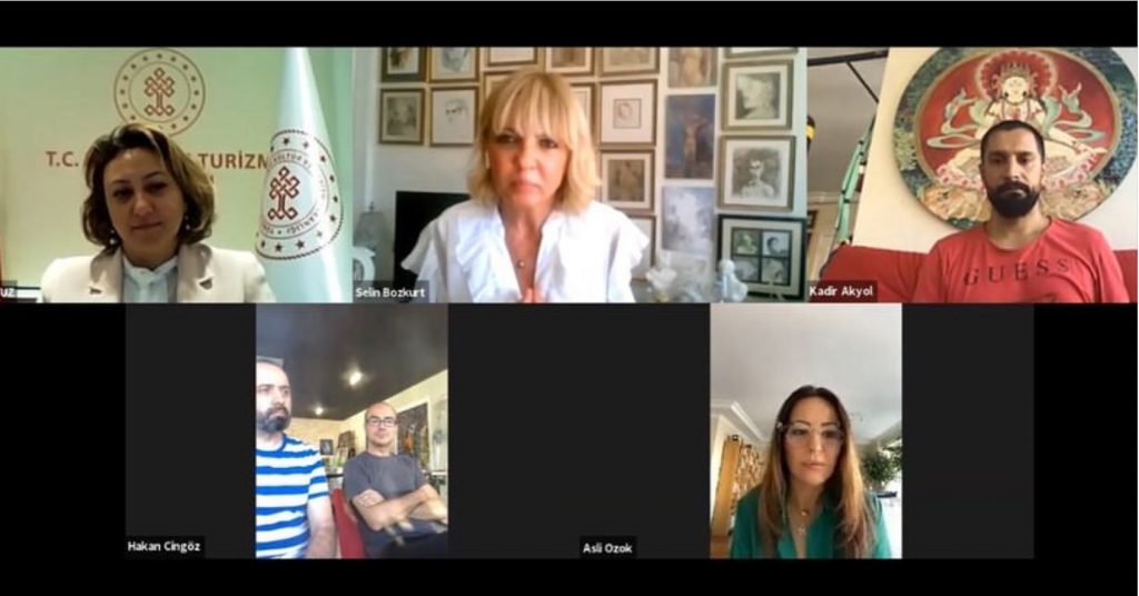 Kültür ve Turizm Bakanlığı, Çağdaş Sanatçıları Webinar’da Dinledi