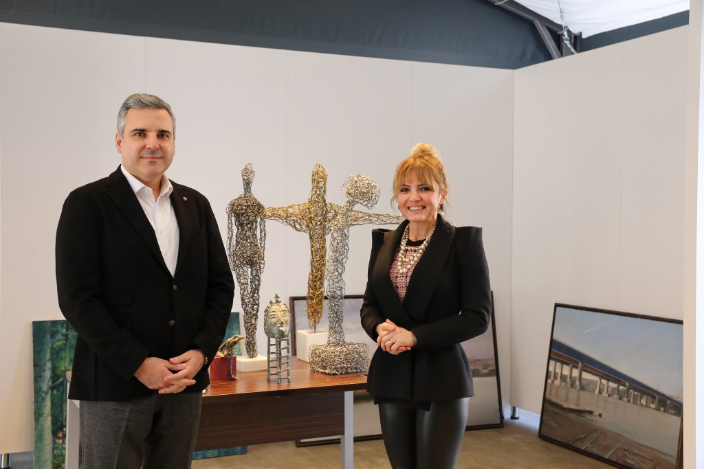 İYİLİK İÇİN SANAT DERNEĞİ ÜYELERİ, ATÖLYE CER’İ ZİYARET ETTİ