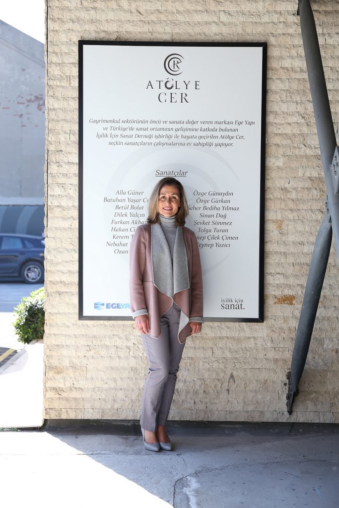 İYİLİK İÇİN SANAT DERNEĞİ ÜYELERİ, ATÖLYE CER’İ ZİYARET ETTİ